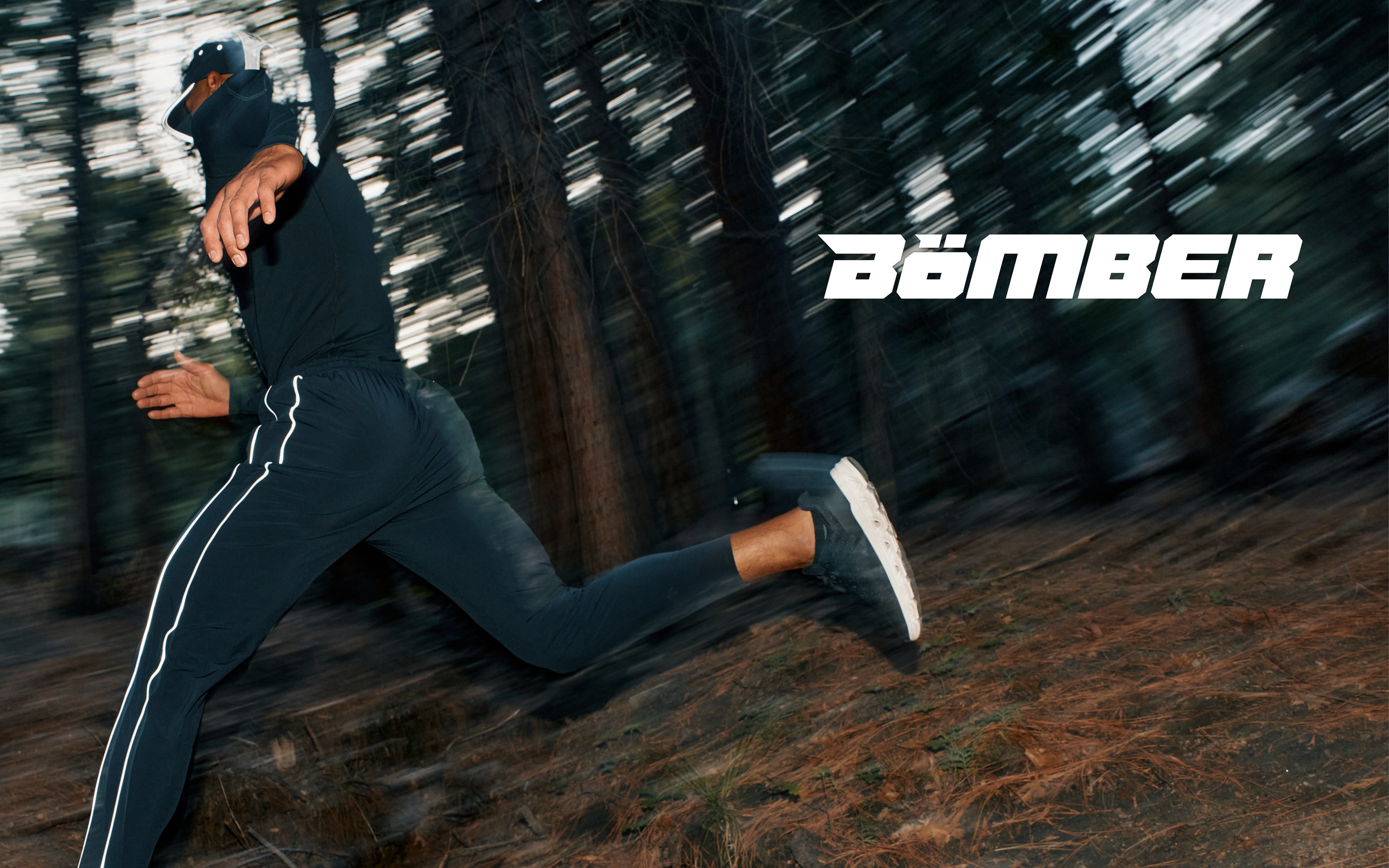 Bomber Brand Identity — hero