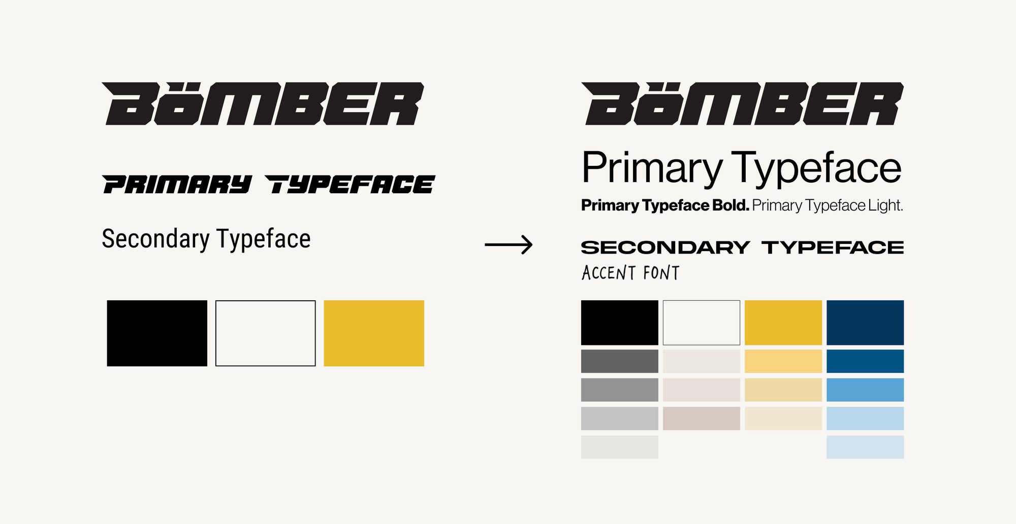 Bomber Brand Identity